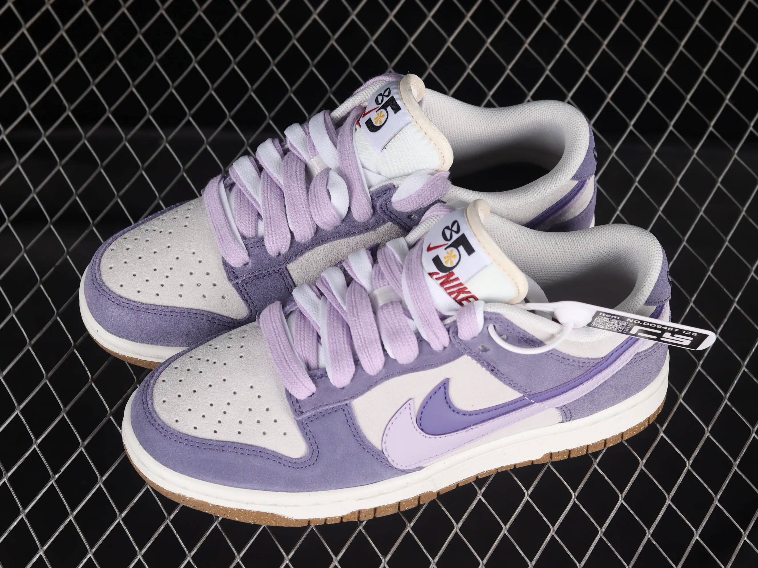 All categories Nk SB Dunk series Nk SB Dunk Low low-top sneakers Nk SB Dunk Low "85" lavender color SB low-top sports and leisure sneakers DO9457-126